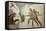 Turkey, Istanbul, Great Palace Mosaic Museum, Roman Mosaic, Tiger Hunt-Samuel Magal-Framed Stretched Canvas