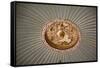 Turkey, Istanbul, Hagia Sophia, Decorated Dome-Samuel Magal-Framed Stretched Canvas