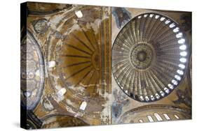 Turkey, Istanbul, Hagia Sophia, Decorated Dome-Samuel Magal-Stretched Canvas