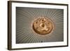 Turkey, Istanbul, Hagia Sophia, Decorated Dome-Samuel Magal-Framed Photographic Print