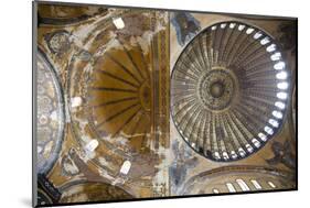 Turkey, Istanbul, Hagia Sophia, Decorated Dome-Samuel Magal-Mounted Photographic Print