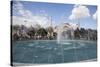 Turkey, Istanbul, Hagia Sophia, Exterior, Fountain-Samuel Magal-Stretched Canvas