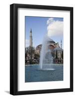 Turkey, Istanbul, Hagia Sophia, Exterior, Fountain-Samuel Magal-Framed Photographic Print