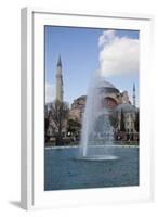 Turkey, Istanbul, Hagia Sophia, Exterior, Fountain-Samuel Magal-Framed Photographic Print