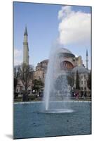 Turkey, Istanbul, Hagia Sophia, Exterior, Fountain-Samuel Magal-Mounted Photographic Print