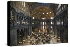 Turkey, Istanbul, Hagia Sophia, Interior-Samuel Magal-Stretched Canvas