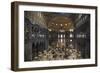 Turkey, Istanbul, Hagia Sophia, Interior-Samuel Magal-Framed Photographic Print