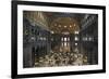 Turkey, Istanbul, Hagia Sophia, Interior-Samuel Magal-Framed Photographic Print