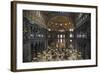 Turkey, Istanbul, Hagia Sophia, Interior-Samuel Magal-Framed Photographic Print