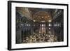 Turkey, Istanbul, Hagia Sophia, Interior-Samuel Magal-Framed Photographic Print