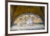 Turkey, Istanbul, Hagia Sophia, Mosaic Above the Imperial Gate-Samuel Magal-Framed Photographic Print