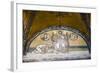 Turkey, Istanbul, Hagia Sophia, Mosaic Above the Imperial Gate-Samuel Magal-Framed Photographic Print