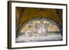 Turkey, Istanbul, Hagia Sophia, Mosaic Above the Imperial Gate-Samuel Magal-Framed Photographic Print