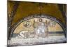 Turkey, Istanbul, Hagia Sophia, Mosaic Above the Imperial Gate-Samuel Magal-Mounted Photographic Print