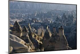 Turkey, Istanbul, Kemerburgaz, Cave Houses in Goreme National Park-Ali Kabas-Mounted Photographic Print