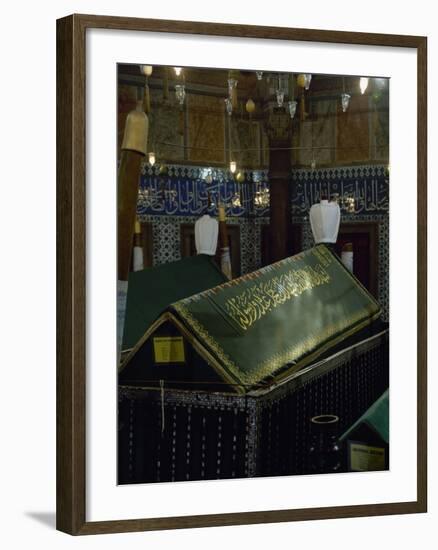 Turkey. Istanbul. Mausoleum of Sultan Suleiman I, by Architect Mimar Sinan-Sinan-Framed Photographic Print