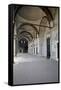 Turkey. Istanbul. Mihrimah Sultan Mosque. Ottoman Style.16th Century. Portico-Sinan-Framed Stretched Canvas