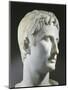 Turkey, Istanbul, Roman Art Head of Emperor Augustus-null-Mounted Giclee Print