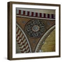 Turkey. Istanbul. Suleymaniye Mosque. Ottoman Imperial Mosque. Built by Mimar Sinan. 16th Century.-Sinan-Framed Photographic Print