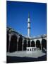 Turkey. Istanbul. Suleymaniye Mosque. Ottoman Style. 16th Century. Courtyard and Ablution Fountain-Sinan-Mounted Photographic Print