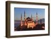 Turkey, Istanbul. Sultan Ahmet Mosque, Rooftop view.-Emily Wilson-Framed Photographic Print