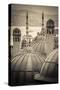 Turkey, Istanbul, Sultanahmet, Domes-Alan Copson-Stretched Canvas