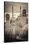 Turkey, Istanbul, Sultanahmet, Domes-Alan Copson-Stretched Canvas