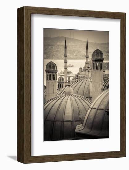Turkey, Istanbul, Sultanahmet, Domes-Alan Copson-Framed Photographic Print