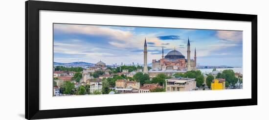 Turkey, Istanbul, Sultanahmet, Hagia Sophia (Or Ayasofya), Greek Orthodox Basilica-Alan Copson-Framed Photographic Print