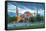 Turkey, Istanbul, Sultanahmet, Hagia Sophia (Or Ayasofya), Greek Orthodox Basilica-Alan Copson-Framed Stretched Canvas