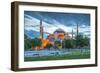 Turkey, Istanbul, Sultanahmet, Hagia Sophia (Or Ayasofya), Greek Orthodox Basilica-Alan Copson-Framed Photographic Print