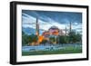 Turkey, Istanbul, Sultanahmet, Hagia Sophia (Or Ayasofya), Greek Orthodox Basilica-Alan Copson-Framed Photographic Print