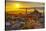 Turkey, Istanbul, Sultanahmet, Sunrise over Hagia Sophia (Or Ayasofya)-Alan Copson-Stretched Canvas