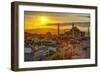 Turkey, Istanbul, Sultanahmet, Sunrise over Hagia Sophia (Or Ayasofya)-Alan Copson-Framed Photographic Print