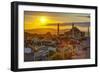 Turkey, Istanbul, Sultanahmet, Sunrise over Hagia Sophia (Or Ayasofya)-Alan Copson-Framed Photographic Print