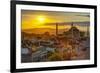 Turkey, Istanbul, Sultanahmet, Sunrise over Hagia Sophia (Or Ayasofya)-Alan Copson-Framed Photographic Print