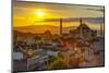 Turkey, Istanbul, Sultanahmet, Sunrise over Hagia Sophia (Or Ayasofya)-Alan Copson-Mounted Photographic Print