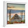 Turkey, Istanbul, Sultanahmet, the Blue Mosque (Sultan Ahmed Mosque or Sultan Ahmet Camii)-Alan Copson-Framed Premium Photographic Print