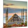 Turkey, Istanbul, Sultanahmet, the Blue Mosque (Sultan Ahmed Mosque or Sultan Ahmet Camii)-Alan Copson-Mounted Photographic Print