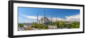 Turkey, Istanbul, Sultanahmet, the Blue Mosque (Sultan Ahmed Mosque or Sultan Ahmet Camii)-Alan Copson-Framed Photographic Print