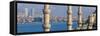 Turkey, Istanbul, Sultanahmet, the Blue Mosque (Sultan Ahmed Mosque or Sultan Ahmet Camii)-Alan Copson-Framed Stretched Canvas