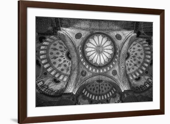 Turkey, Istanbul, Sultanahmet, the Blue Mosque (Sultan Ahmed Mosque or Sultan Ahmet Camii)-Alan Copson-Framed Photographic Print