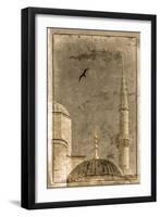 Turkey, Istanbul, Sultanahmet, the Blue Mosque (Sultan Ahmed Mosque or Sultan Ahmet Camii)-Alan Copson-Framed Photographic Print