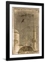 Turkey, Istanbul, Sultanahmet, the Blue Mosque (Sultan Ahmed Mosque or Sultan Ahmet Camii)-Alan Copson-Framed Photographic Print