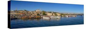 Turkey, Istanbul, Sultanahmet, the Golden Horn, Suleymaniye Mosque-Alan Copson-Stretched Canvas