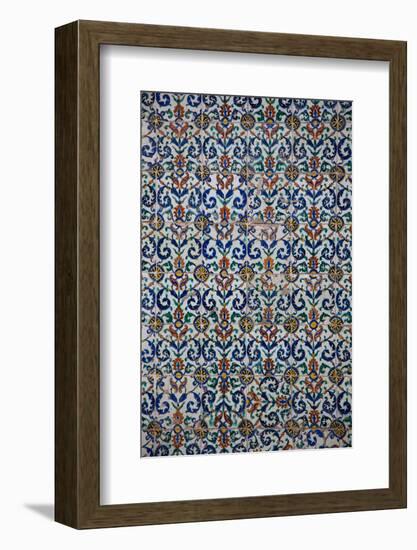 Turkey, Istanbul, Topkapi Palace, Tiles-Samuel Magal-Framed Photographic Print