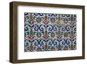 Turkey, Istanbul, Topkapi Palace, Tiles-Samuel Magal-Framed Photographic Print