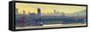 Turkey, Istanbul, Uskudar Area across Bosphorus-Alan Copson-Framed Stretched Canvas