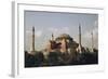 Turkey, Istanbul, View of Hagia Sophia (Aya Sofya)-Ali Kabas-Framed Photographic Print