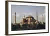 Turkey, Istanbul, View of Hagia Sophia (Aya Sofya)-Ali Kabas-Framed Photographic Print